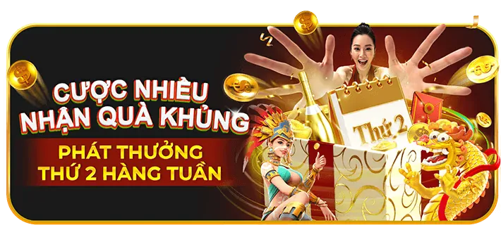 Hình ảnh khuyến mãi hoàn trả hàng tuần cho cá cược thể thao